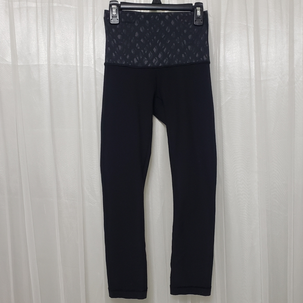 Lululemon Sz 2 Wunder Under Hi-Rise Crop 21" - Picture 3 of 12